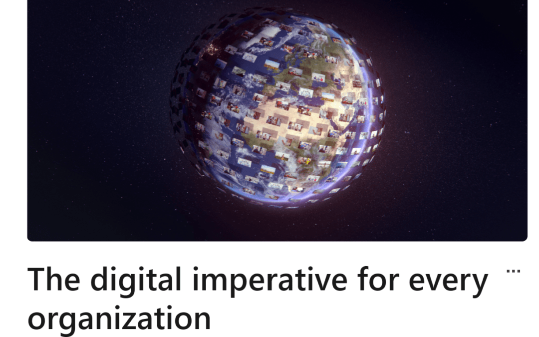 El imperativo digital de cada organización
