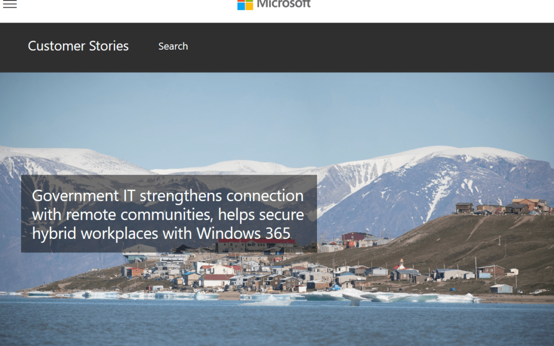 Departamento de TI del gobierno fortalece conexiones, protege lugares de trabajo híbrido con Windows