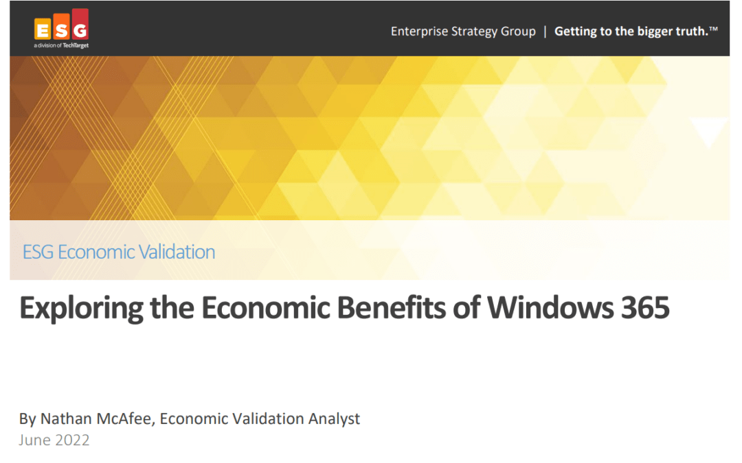Explorar los beneficios económicos de Windows 365